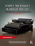 Simple Microsoft Word Template Cover