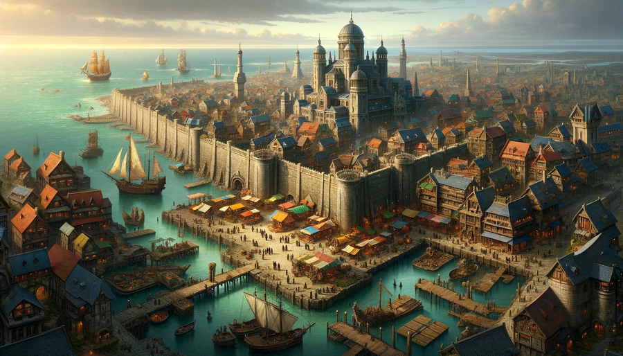 A Painting of Harbour City